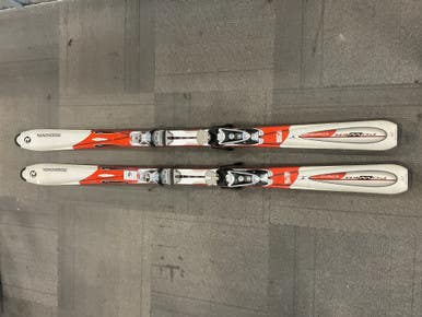 Used Rossignol POWER COBRA Mens DH Ski/Binding Red 167 cm 11614-S000228802