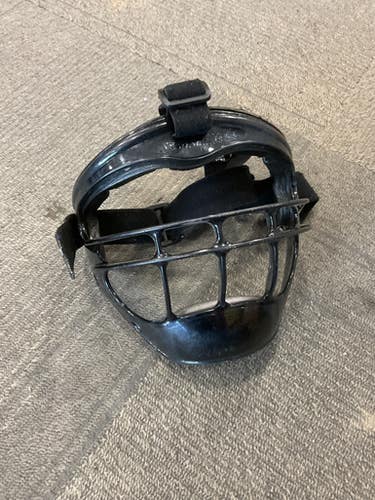 Used Defender DEFENSIVE MASK BB/SB Fielders Mask Black One Size 11614-S000228792
