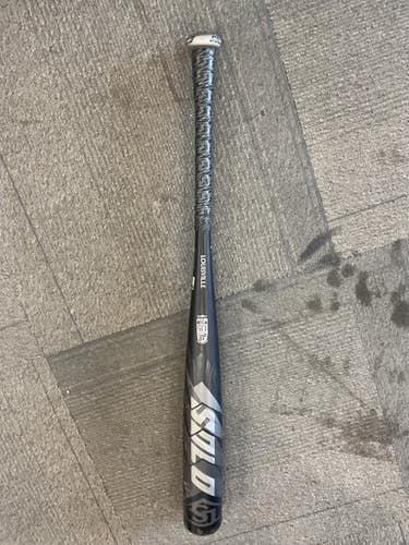 Used Louisville Slugger SOLO BB/SB USSSA 2 5/8 Bat Black 30" 11614-S000228760