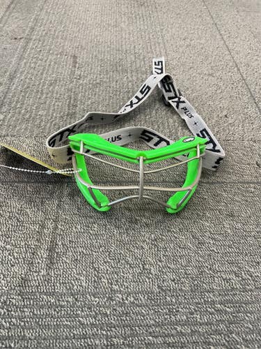 Used STX 4 SIGHT PLUS Lacrosse Facial Protect Green Senior 11614-S000228728