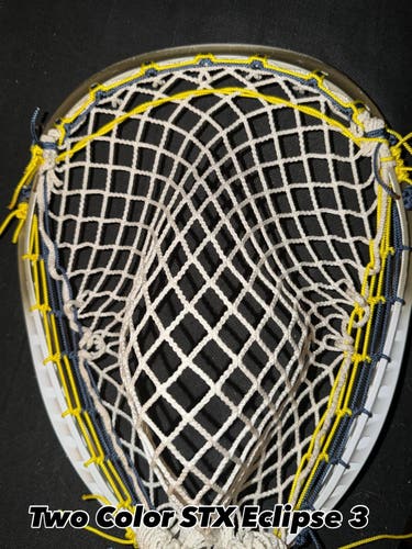 Custom Lacrosse Stick Stringing