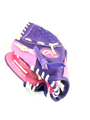 Used Rawlings HIGHLIGHT BB/SB Glove LH Throw Pink 10" 11860-S000303329