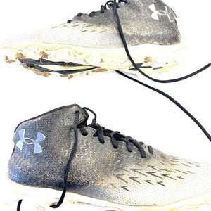 Used Under Armour Adult FB Cleats Black Senior 11.5 11860-S000303332