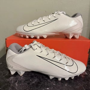 Nike Vapor Edge Team Cleats White 10