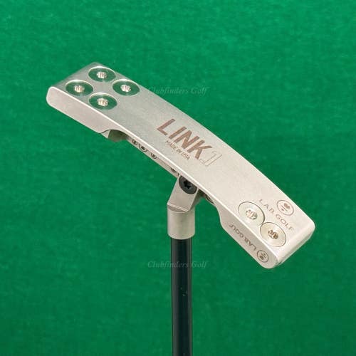 LAB Golf 2024 LINK.1 34" CS Putter Matte Black Stepped Steel w/Super Stroke & HC