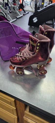 Used Impala WOMENS 9 Senior Roller Quad Skates Maroon Senior 9 11497-C000154783