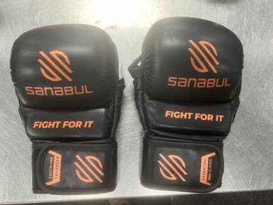 Used Sanabul Martial Arts Gloves Black L/XL 11497-S000154788