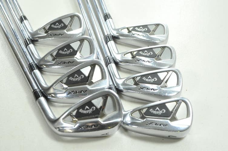 Callaway Apex 21 4-PW,AW Iron Set Regular Flex Right Elevate MPH Steel # 207039