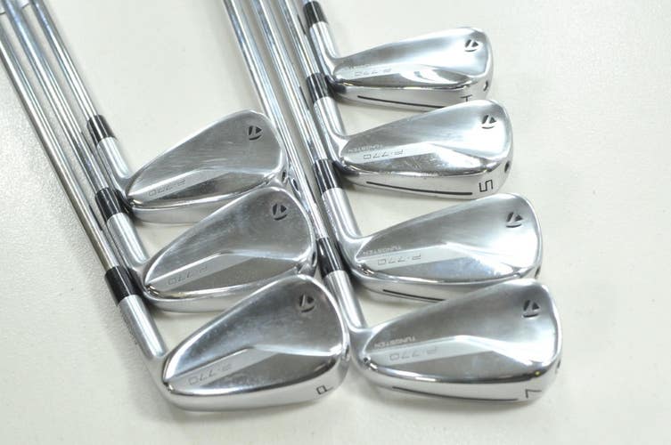 TaylorMade P770 2020 4-PW Iron Set Regular Flex Right Rifle 5.5 Steel # 207419