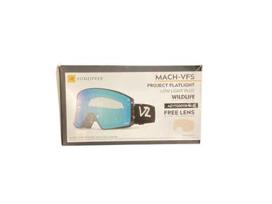 Used VONZIPPER SNOW GOGLES Snow Goggles Adult Black 11846-S000099132