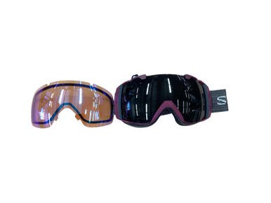 Used Smith Snow Goggles Adult Purple 11846-S000099129