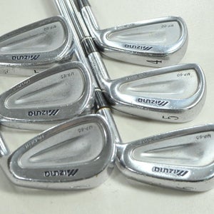 Mizuno MP-60 4-9 Iron Set Stiff Flex Dynamic Gold S300 RH Steel # 209010