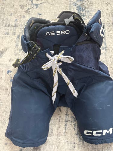 Junior Large CCM Tacks AS 580 Hockey Pants (Used)