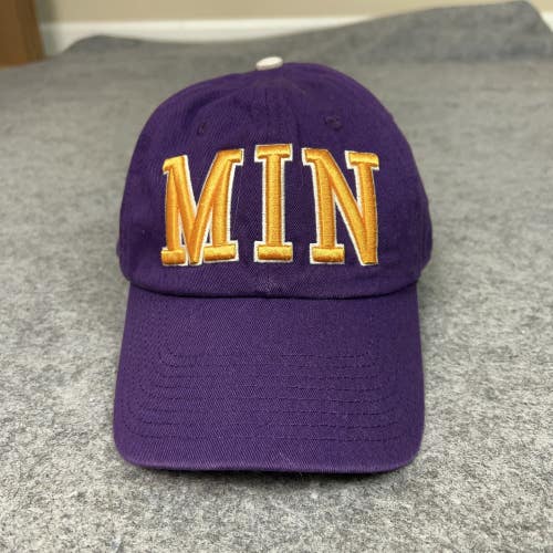 Minnesota Vikings Hat Cap Strap Back NFL Football Team Apparel Mens Sports Dad
