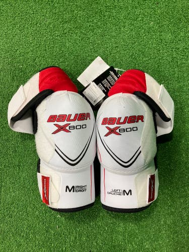 Senior Medium Bauer Vapor X800 Lite Elbow Pads (New)