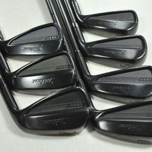 Titleist T100 2023 Limited Black 4-PW Iron Set X-Stiff RH AMT X100 Steel #206400