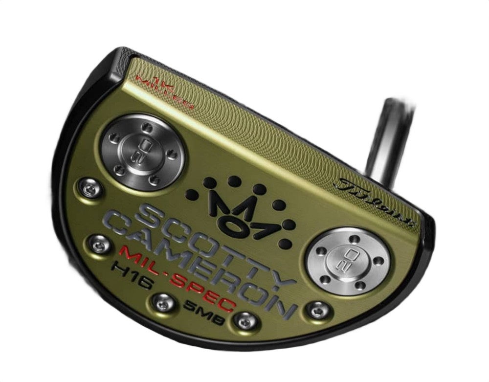 Scotty Cameron 2016 Holiday Mil Spec H16 5MB Putter 34 IN +HC NEW