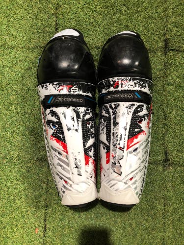 Junior CCM JetSpeed FT6 Shin Pads 12" (Used)
