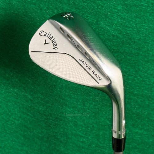 Callaway Jaws Raw Chrome 56-12W 56 Sand Wedge Catalyst Graphite Wedge Flex