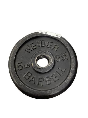 Used Weider Standard Plate (Each) 5 lb 11347-S000262181