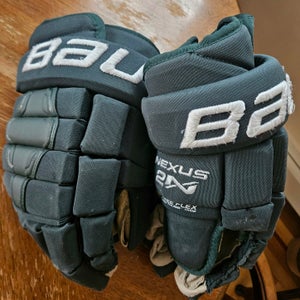 Bauer Nexus 2N - Used Pro Stock Hockey Gloves (Green)