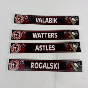 Wilkes-Barre Scranton Locker Room Nameplates (Group#12)