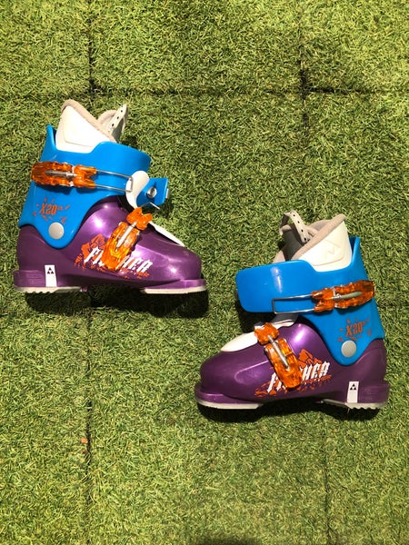 Kid's Fischer X20 Jr Ski Boots - Mondo 20.5 | 241mm (Used)
