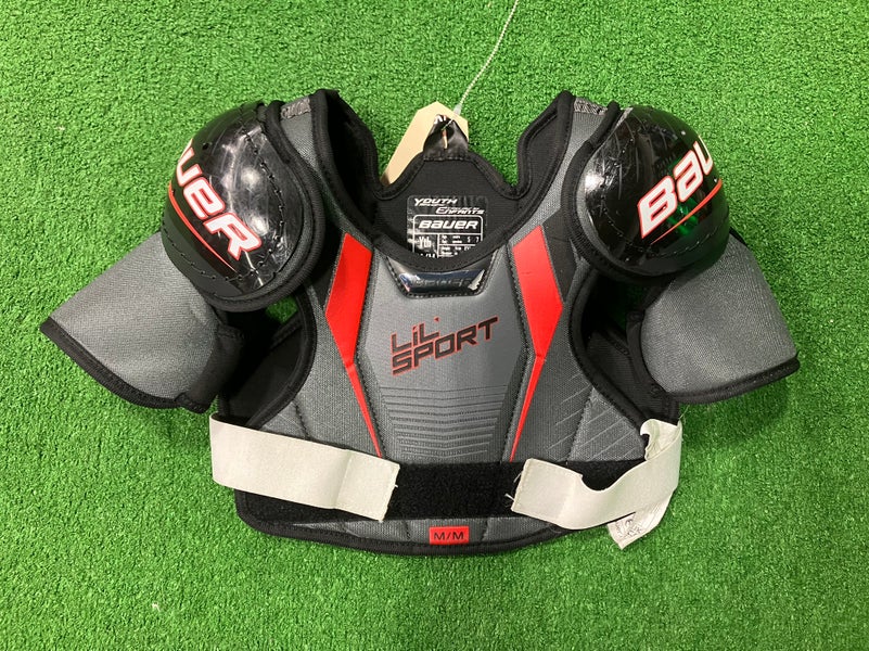 Bauer Lil Sport Shoulder Pads I Youth Medium (Used)