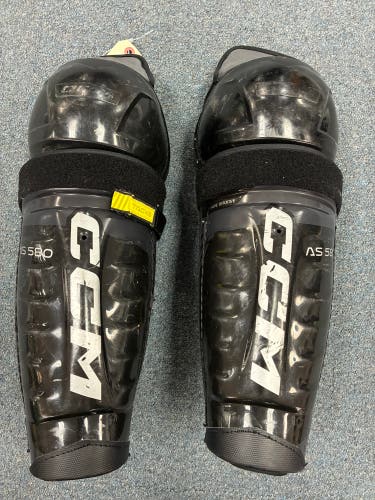 Senior CCM AS 580 Shin Pads 14" (Used)