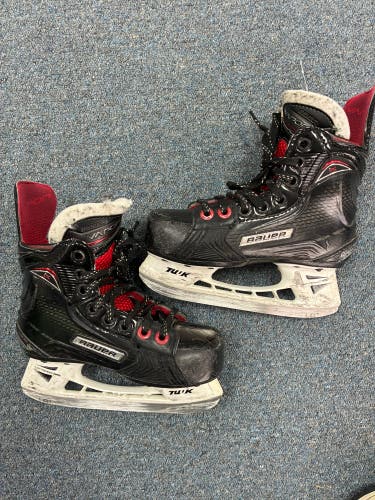 Youth Bauer Vapor 1X Hockey Skates Regular Width 12 (Used)