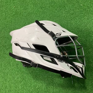 White Cascade S Youth Helmet (Used)