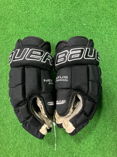Black Senior Bauer Nexus N9000 Gloves 15" (Used)
