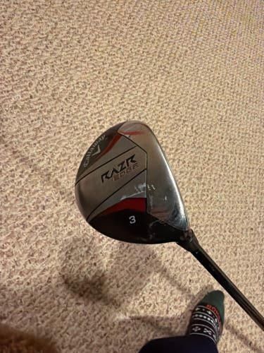 Men's Callaway RAZR Edge Right Handed Fairway Wood 3 Wood (Used)