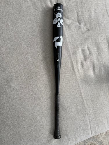 2022 DeMarini The Goods One Piece Alloy BBCOR Certified Bat (-3) 30 oz 33" (Used)