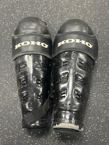 Used Koho 2270 Senior Shin Guards Black 16" 11849-S000035733