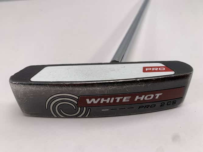 Odyssey White Hot Pro 2 Center Shaft Putter 35.5" SuperStroke Pistol GT 2.0 RH