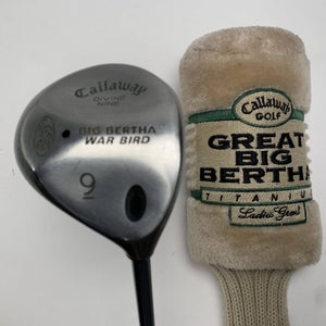 Callaway Big Bertha Warbird 9 Fairway Wood 24* Ladies Gems Ladies RH HC