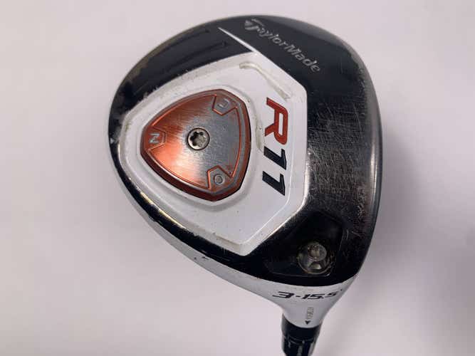 TaylorMade R11 3 Fairway Wood 15.5* Fujikura Motore F3 TP 80g Stiff RH