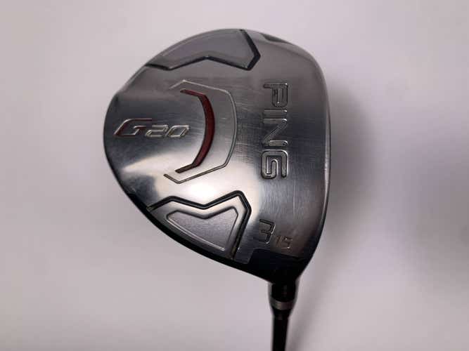 Ping G20 3 Fairway Wood 15* TFC169F Stiff Graphite Mens RH