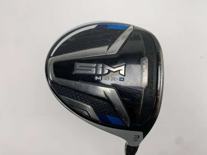 TaylorMade SIM MAX-D 3 Fairway Wood 16* UST Mamiya Helium 5F2 Senior RH