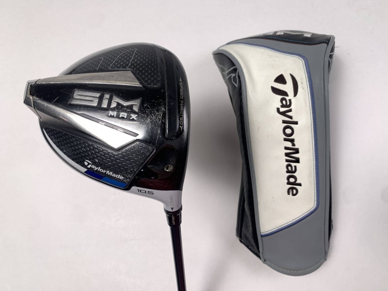 TaylorMade SIM MAX Driver 10.5* Fujikura Ventus Blue 6R Regular RH HC