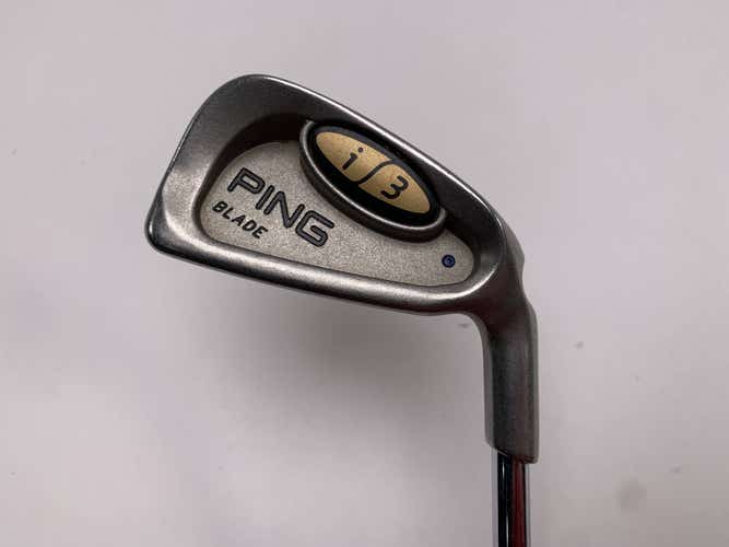 Ping i3 Blade Single 1 Iron Blue Dot 1* Up Cushin JZ Stiff Steel Mens RH