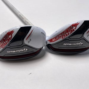TaylorMade AeroBurner 5 & 6 Hybrid Set 25* 28* Matrix Speed Rul-Z 55g Ladies RH