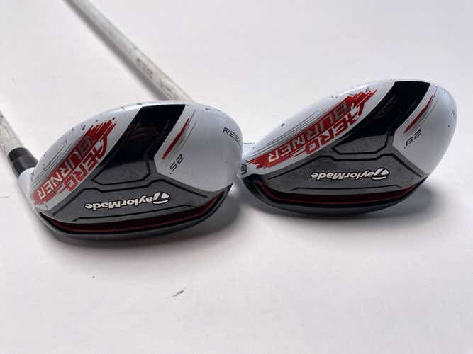 TaylorMade AeroBurner 5 & 6 Hybrid Set 25* 28* Matrix Speed Rul-Z 55g Ladies RH