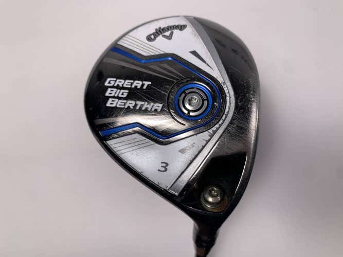 Callaway Great Big Bertha 2015 3 Fairway Wood 15* Bassara E42x5ct 42g Ladies RH