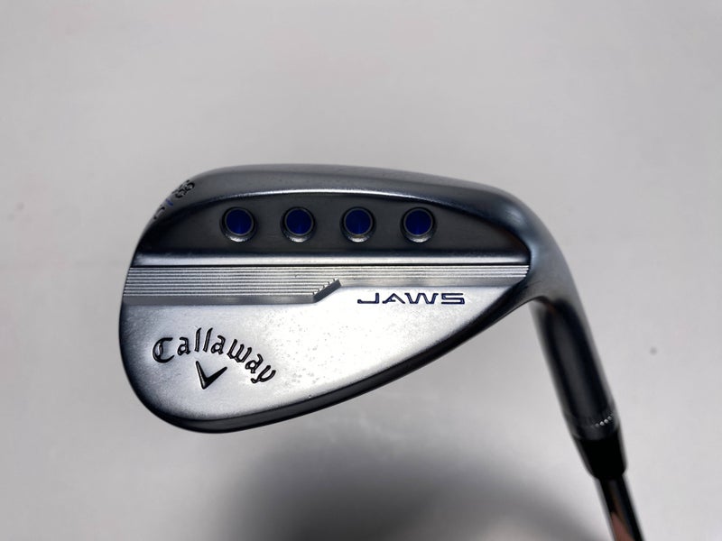 Callaway Jaws MD5 Platinum Chrome Lob Wedge LW 58* 8 Rifle Precision 5.5 Mens RH