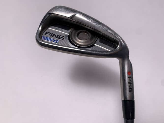 Ping G 2016 Single 6 Iron Red Dot 1* Flat CFS Soft Regular 65g Senior RH