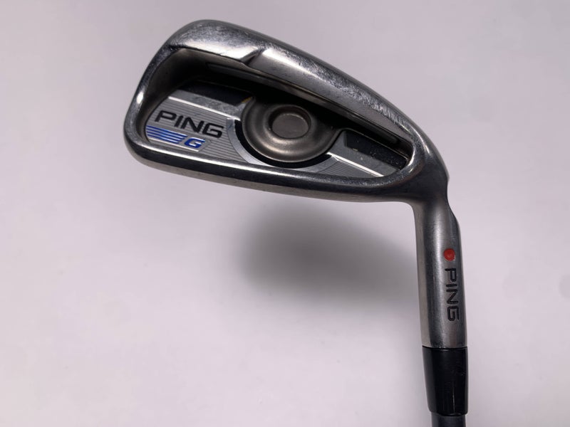 Ping G 2016 Single 6 Iron Red Dot 1* Flat CFS Soft Regular 65g Senior RH