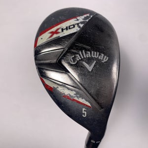 Callaway X Hot 2013 5 Hybrid 25* 65g Regular Graphite Mens RH Midsize Grip
