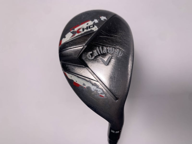 Callaway X Hot 2013 4 Hybrid 22* 65g Regular Graphite Mens RH